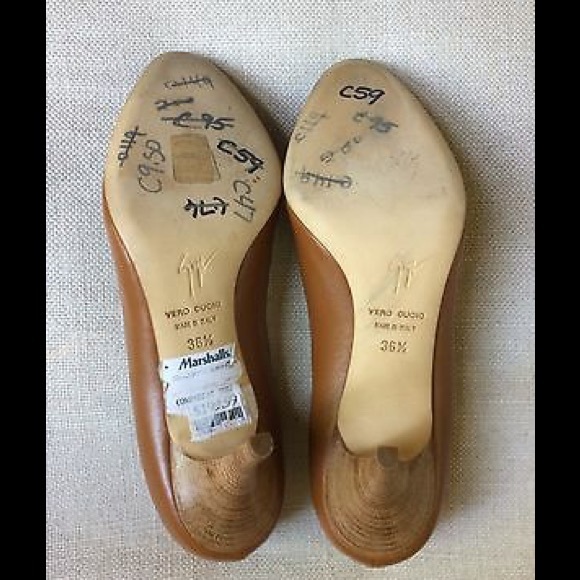 Giuseppe Zanotti Pumps Brown Leather Heel Classic - Picture 7 of 8